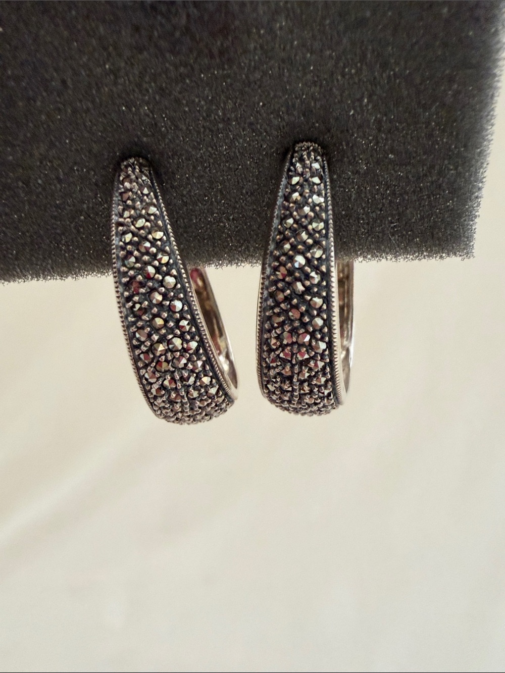 Judith Jack Earrings Marcasite